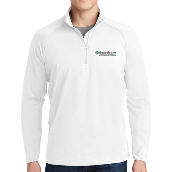 Sport-Tek Sport-Wick Stretch 1/2-Zip Pullover - Embroidered Logo ** Add Name for $5! ** Thumbnail