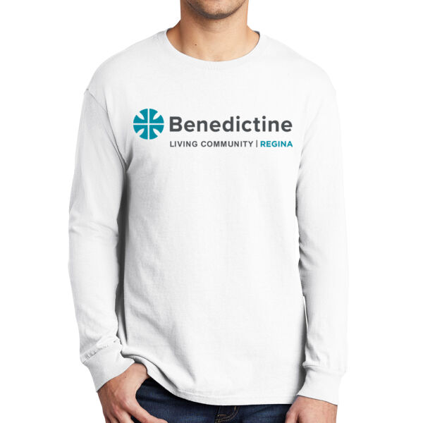 Port & Company Beach Wash Garment-Dyed Long Sleeve Tee - Printed Logo Thumbnail