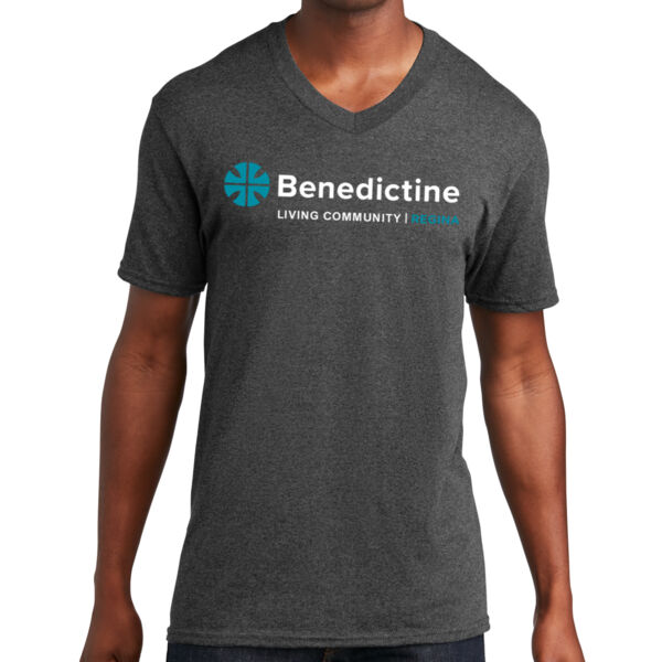 Port & Company® Core Cotton V-Neck Tee - Printed Logos Thumbnail