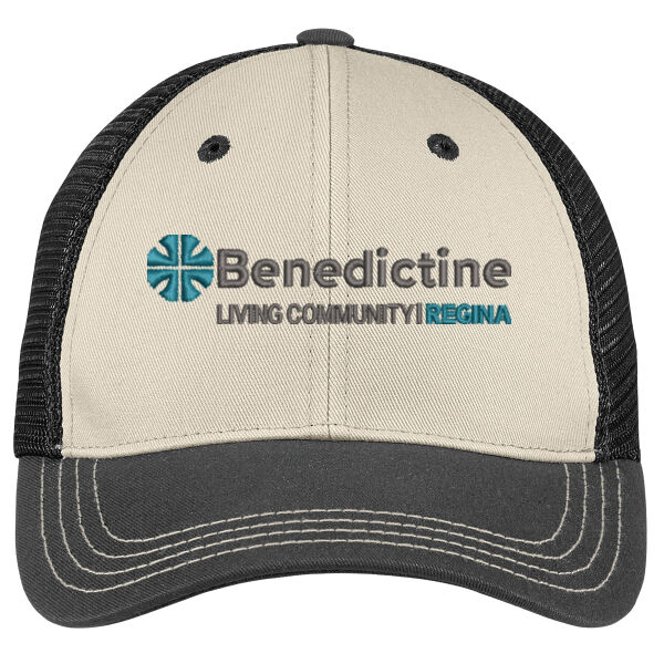 District ® Tri-Tone Mesh Back Cap - Embroidered Logo Thumbnail