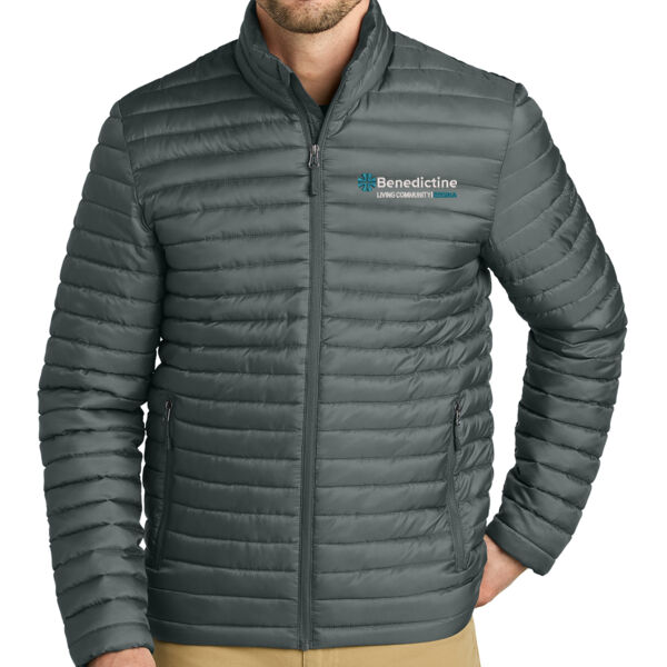 Eddie Bauer® Packable Quilted Full-Zip - Embroidered Logo Thumbnail