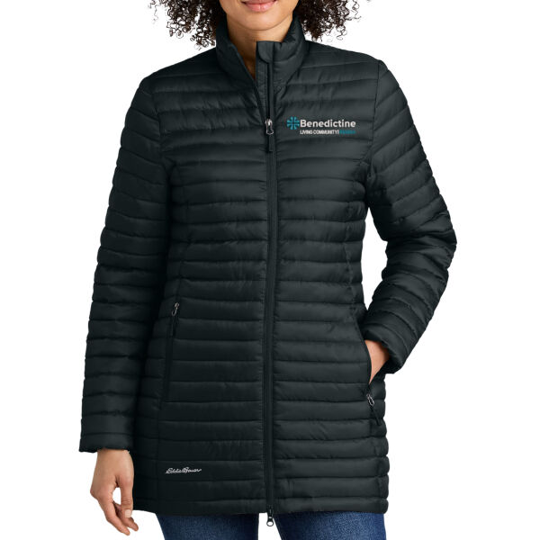 Eddie Bauer® Women’s Packable Quilted Full-Zip - Embroidered Logo Thumbnail