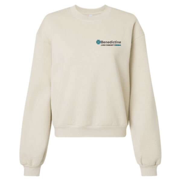 American Apparel - ReFlex Women's Fleece Crewneck Sweatshirt - Embroidered Logo Thumbnail
