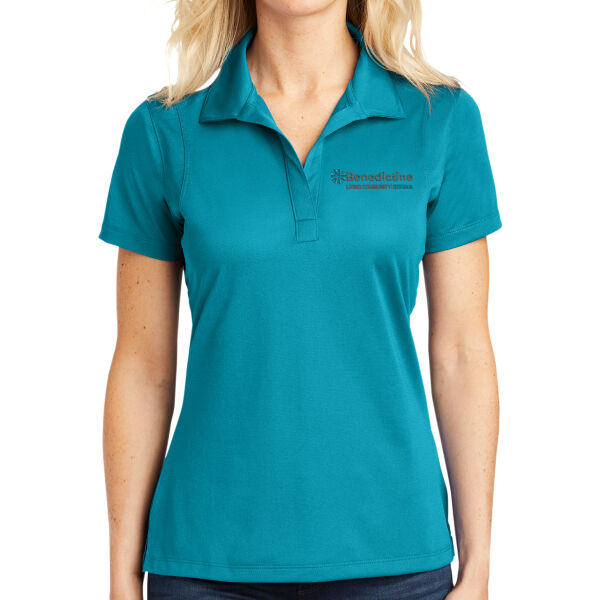 Sport Tek Womens Micropique Sport Wick Polo - Embroidered Logo Thumbnail